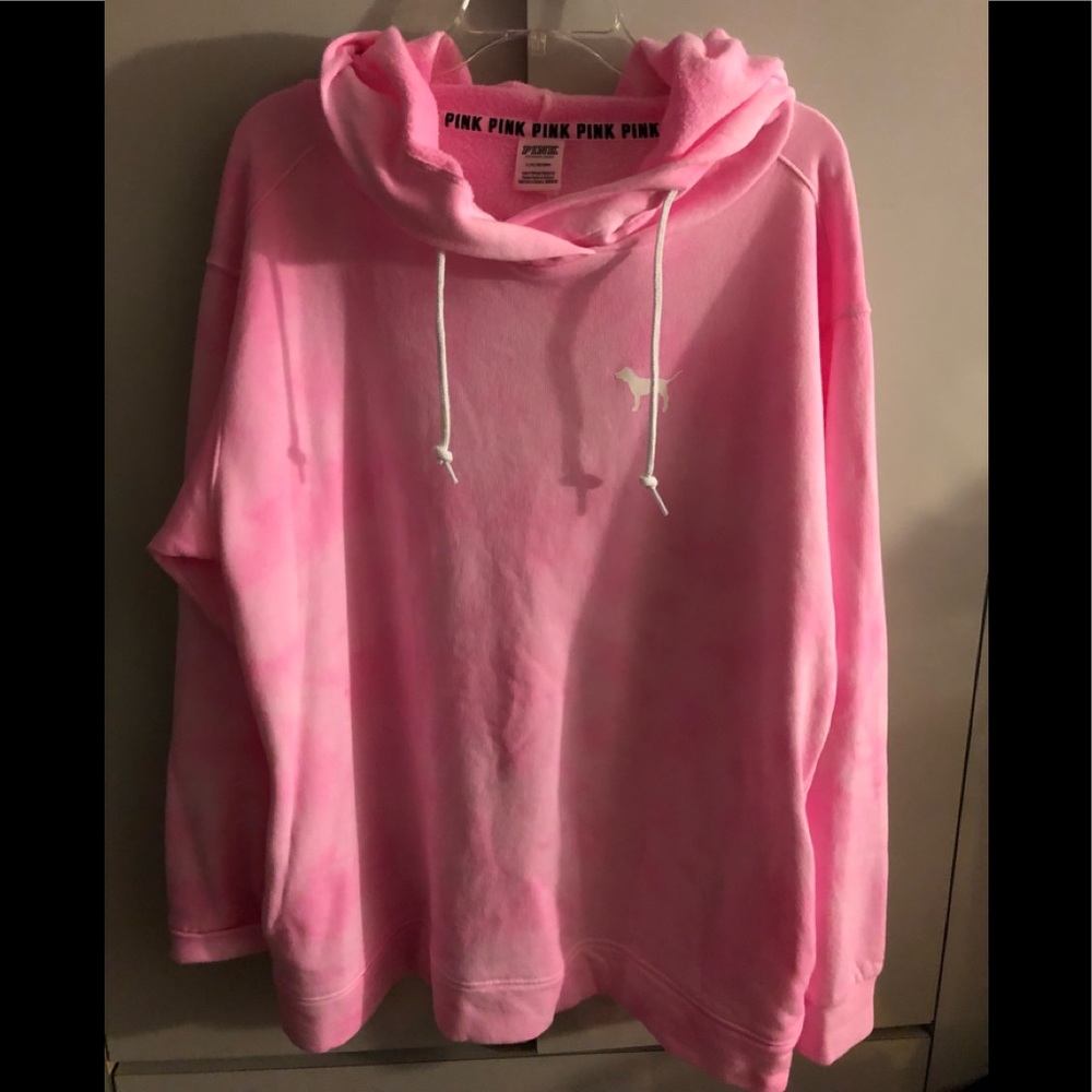 VS Pink pink hoodie sweatshirt